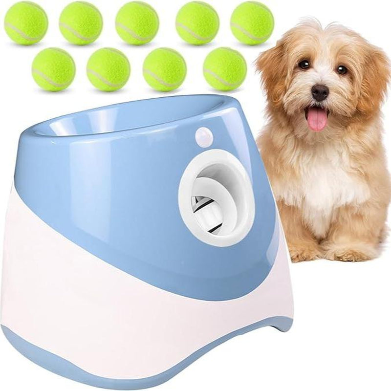 "Automatic Dog Ball Launcher – Interactive Toy for Small & Medium Dogs"